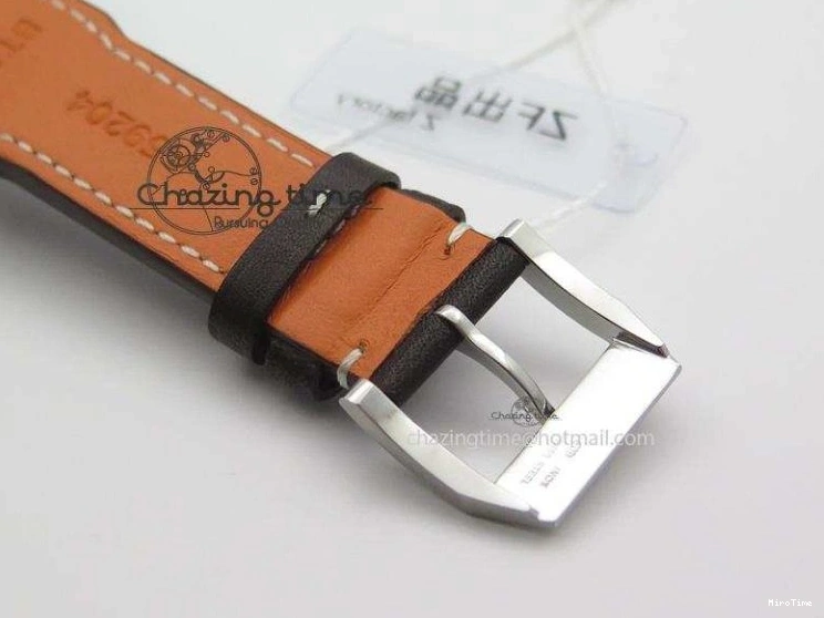 MIROTIME 1224 HighQuality Pilot Chrono 377714 “Le Petit Prince” ZF Best Edition Blue Dial On Brown Leather Strap A 7309